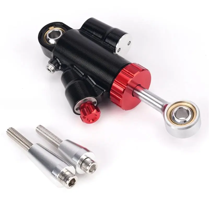 BB Front End Damper For Motorcycle Off Road 130Mm Rebound Mini Damper 20Mm Travel Steering Stabilizer Accessory