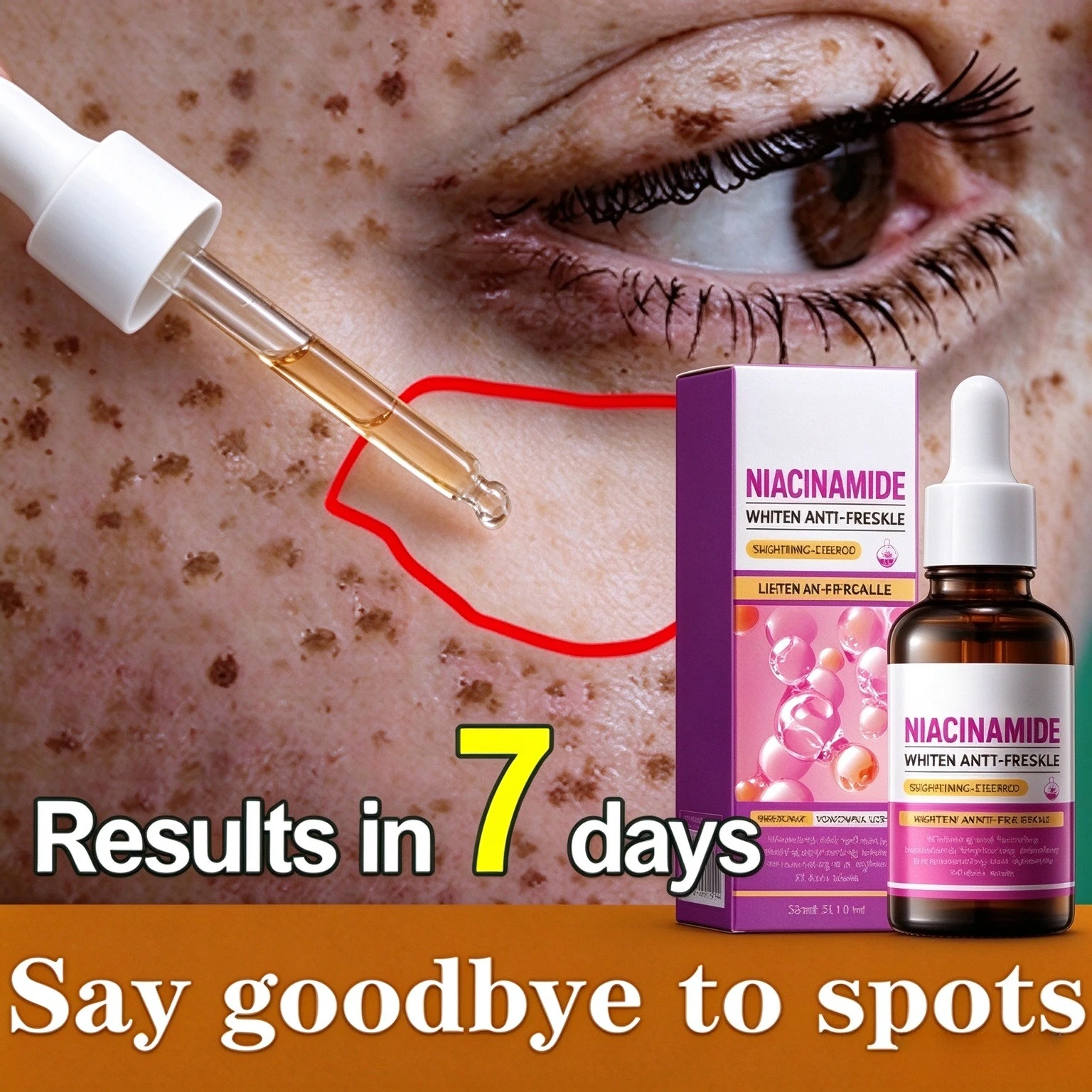 Silk Protein & Niacin Facial Essence | Brightens, Firms & Boosts Skin Elasticity for Smooth Radiant Skin