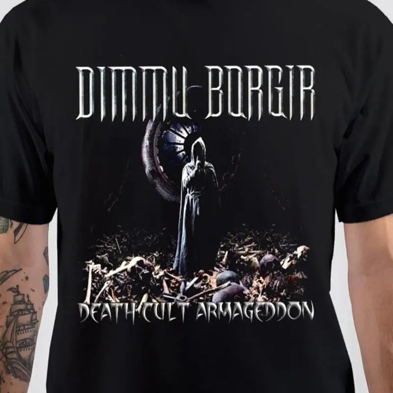 Dimmu Borgir band Death Cult Armageddon T-shirt black All Size
