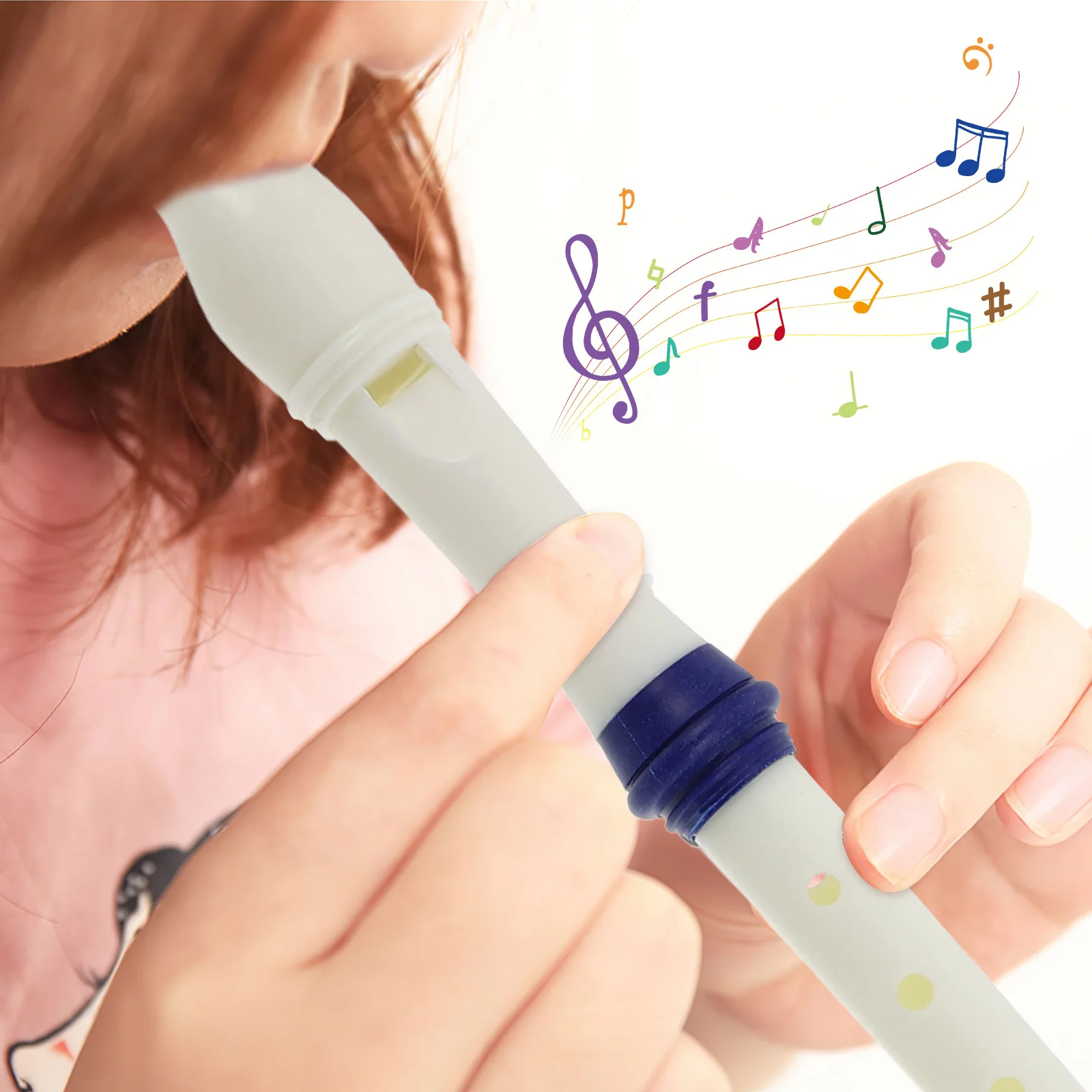 

Clarinet for Recorder 8-hole Practice Clarinets Beginner Bamboo Flute Educational Instrument