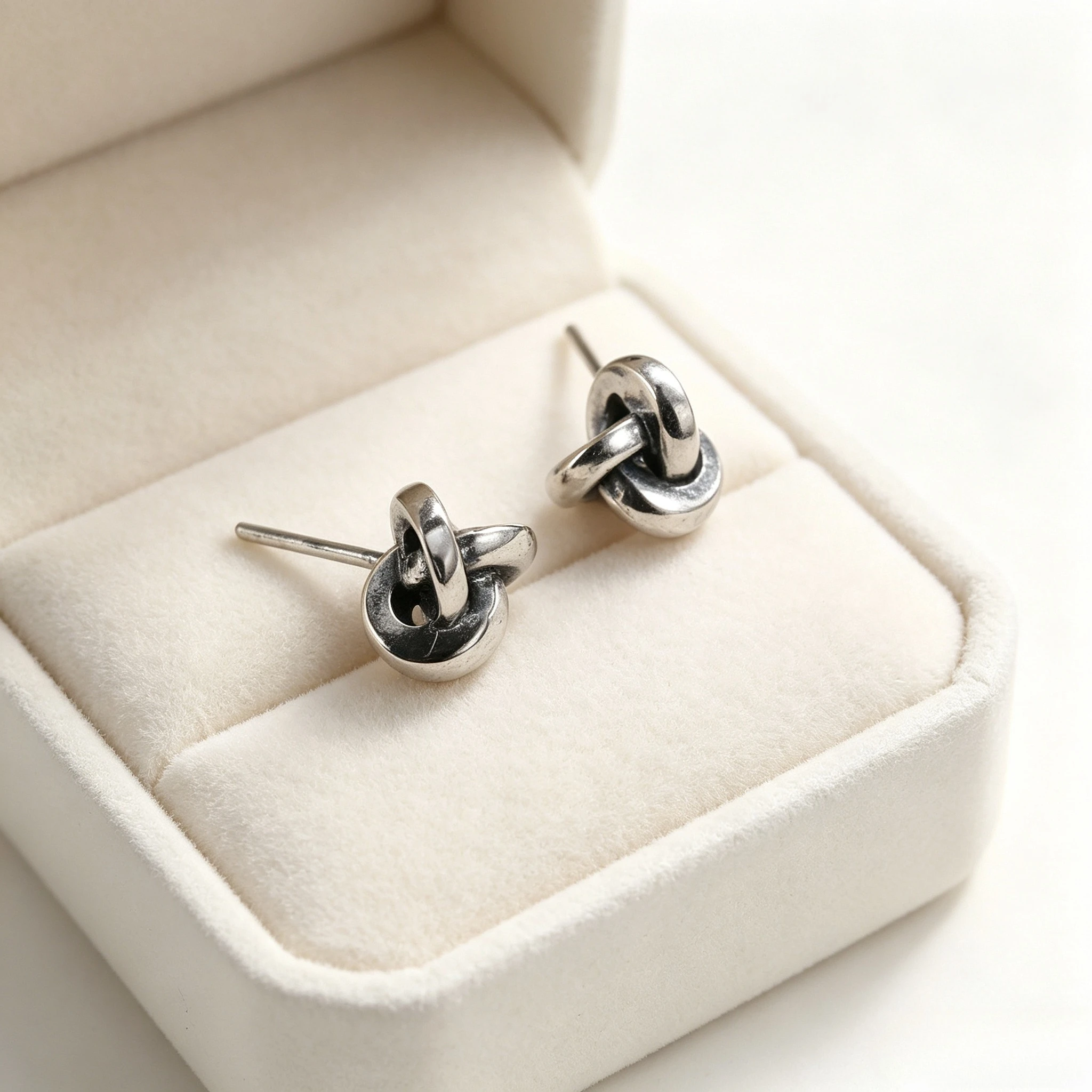 JA 925 Sterling Silver Hoop Stud Earrings for Women, Cute Heart Horse Leopard Print Knot Tiny Ear Jewelry, Dainty Shell Inlaid Piercing Earrings, Daily Wear Sweet Gift for Girls Party Accessories