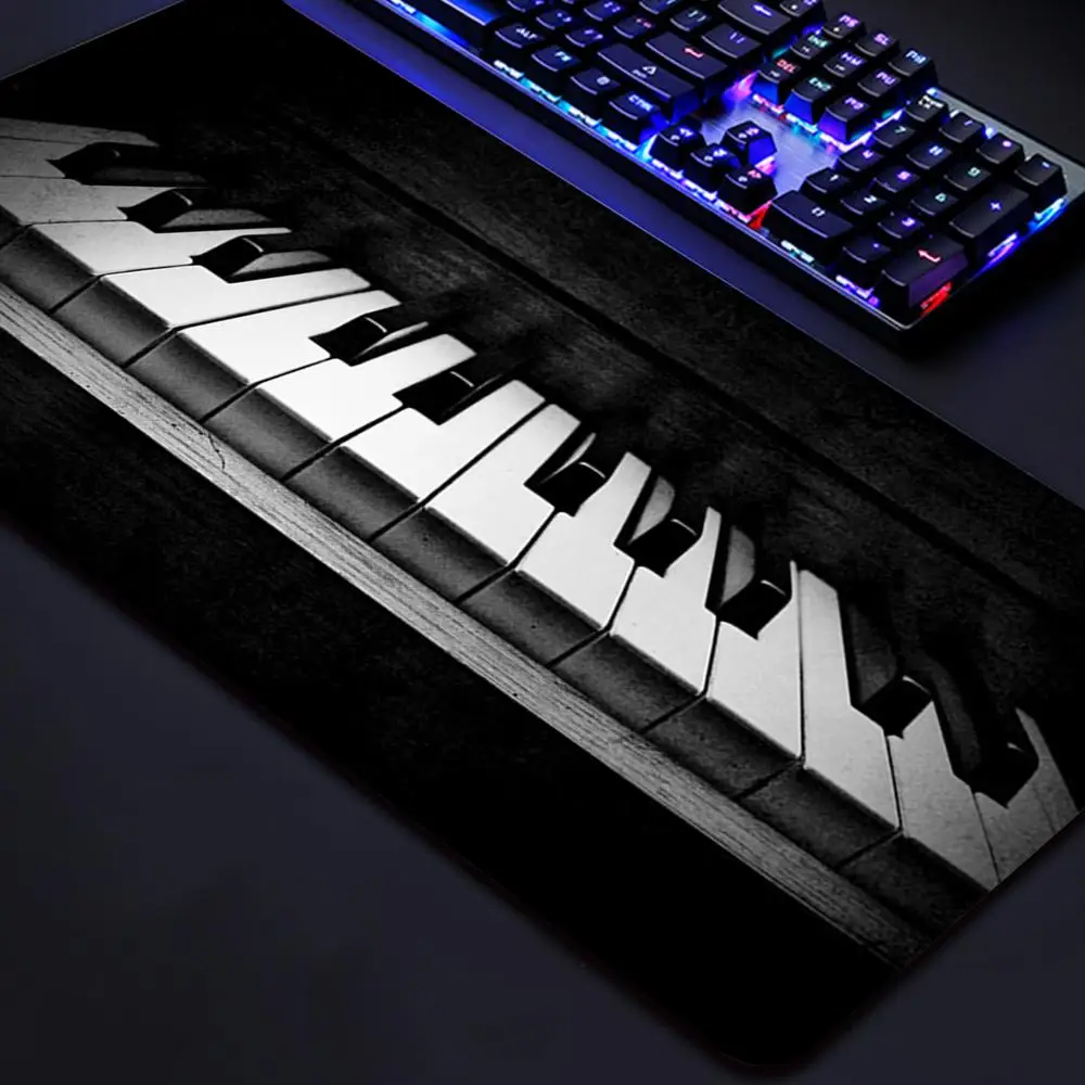 

Trend Vintage Music Notes Piano Gaming Mouse Pad PC Laptop Gamer Mousepad Anime Antislip Mat Keyboard Desk Mat For Overwatch