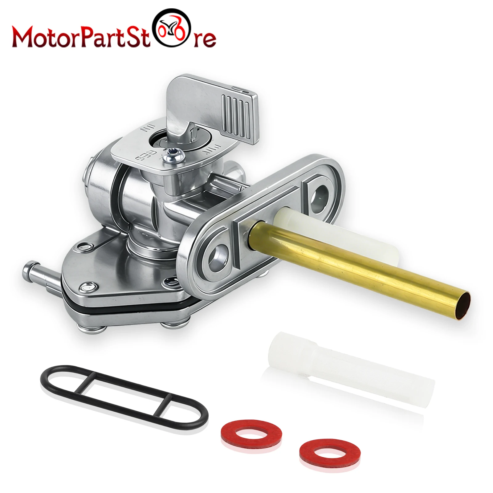 Fuel Petcock Valve Petrol Tap 34mm for Suzuki LT50 LT80 LTZ50 LTZ250 Z400 LTZ400 GSF 600 1200 LTF250 LTF300F KFX50 LS650