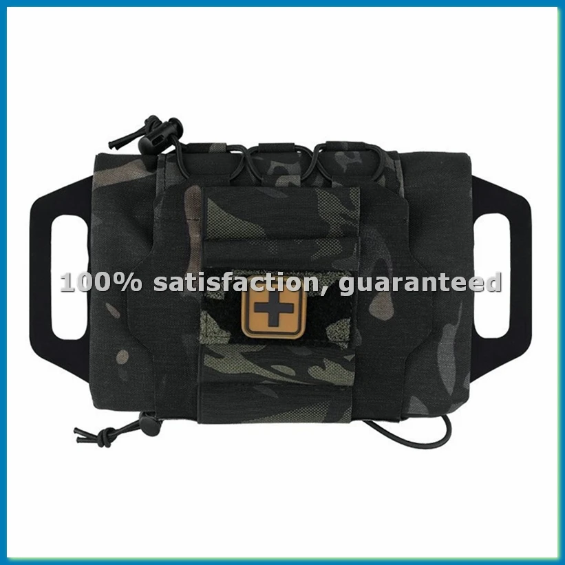 Quick Deployment Kit Outdoor Quick Pull Medical Kit Outdoor Hunting Camping Emergency Survival Kit Dark Camouflage-A51M