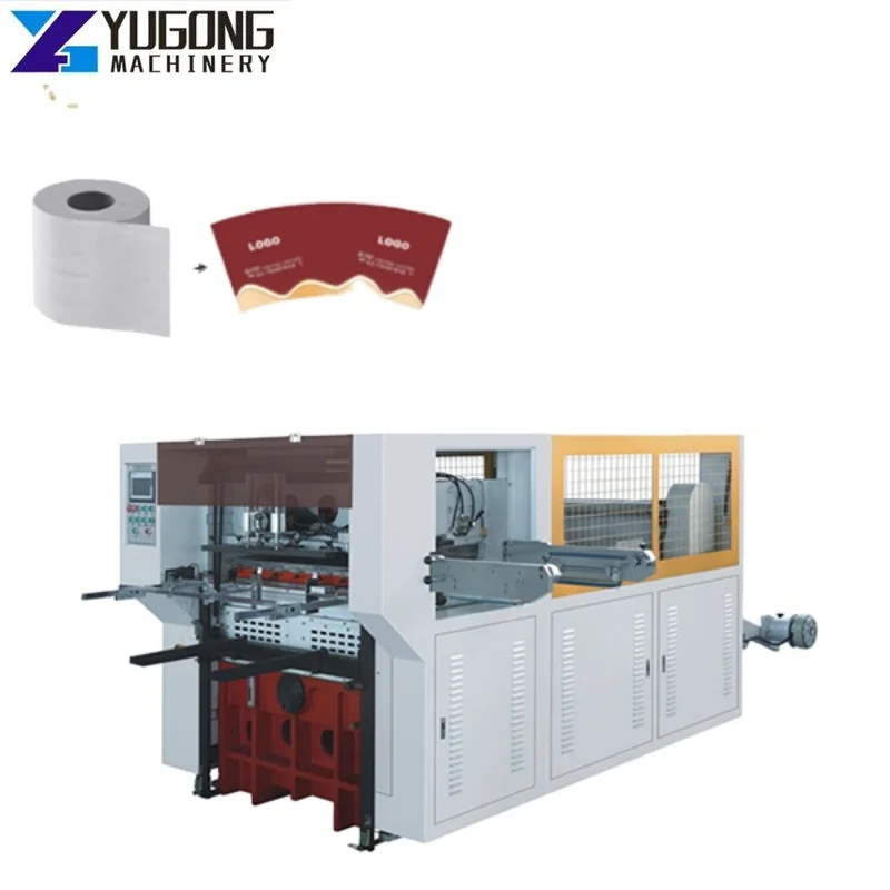 YG Hot Special-shape Carton Box Die Cut Punching Machine Automatic Feed Cardboard Creasing Die Cutting Machinery Price for Sale