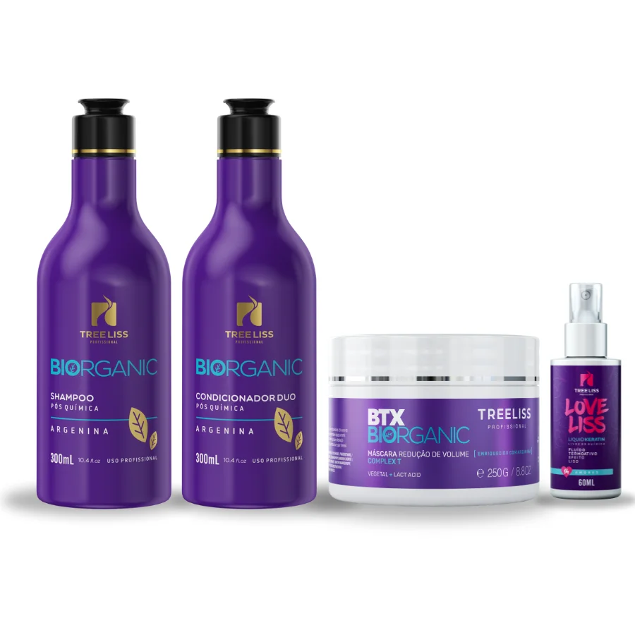 Hydration Kit 4 steps 100% Vegan Biorganic Treeliss