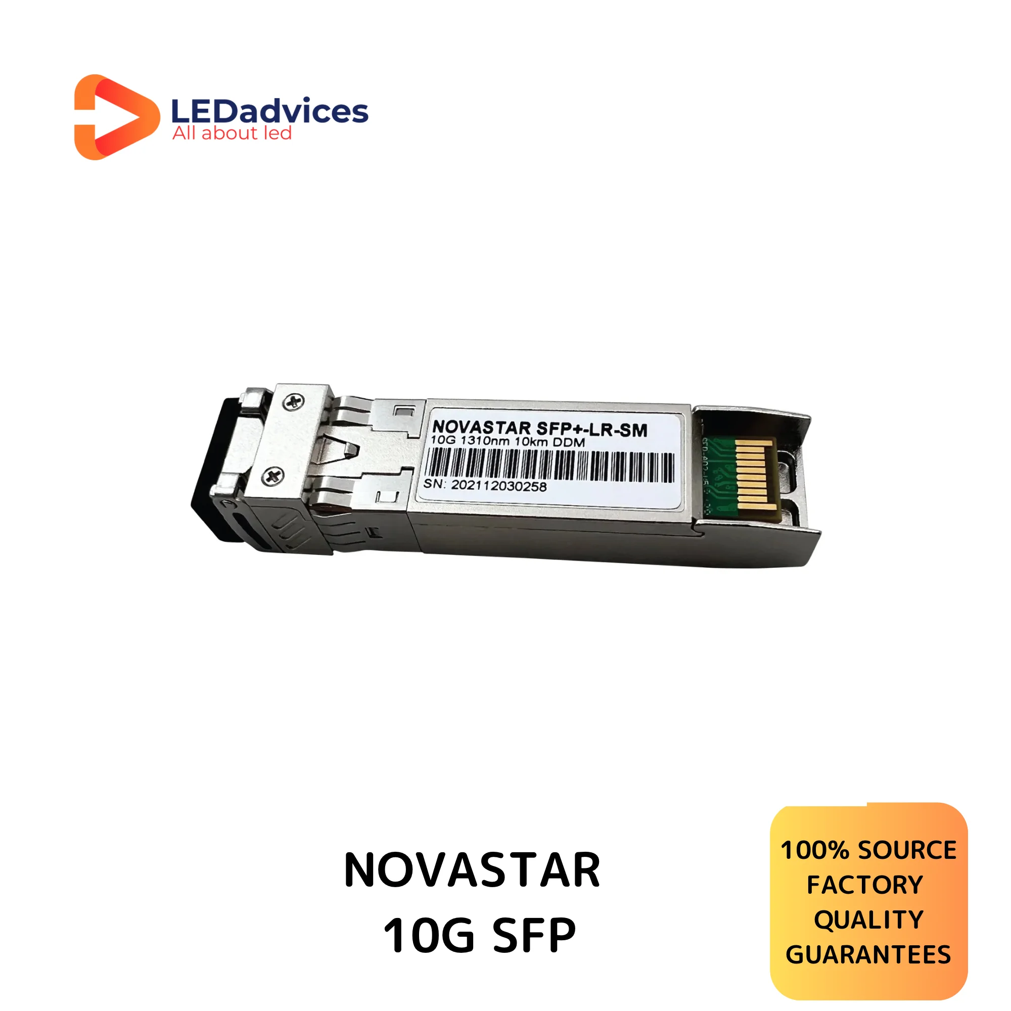 Novastar 10G SFP Fiber Module 100% Original Single Mode Multi Mode VX1000 VX600 VX400 CVT10 MCTRL700