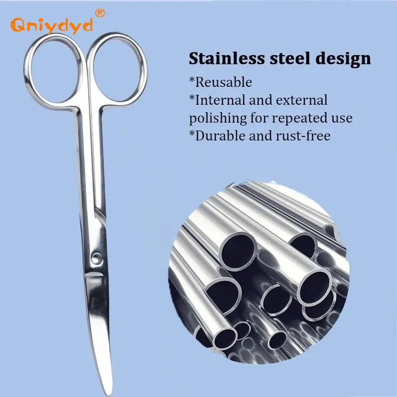 1Pc Ostomy Bag Scissors Stainless Steel Special Stoma Care Accessories Ostomy Care Tool 14Cm