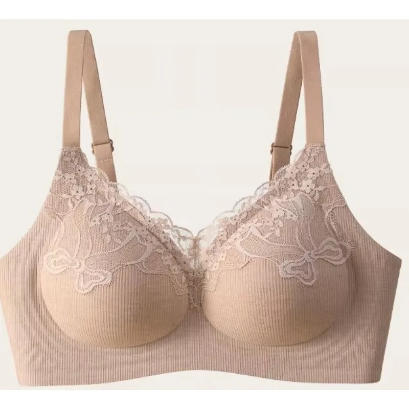 

Soutien-Gelée Support Doux Sans Armature, Remontant Anti-Affaissement, Maintien Latéral, Daily Lingerie Femme,M-2XL Confort Bra