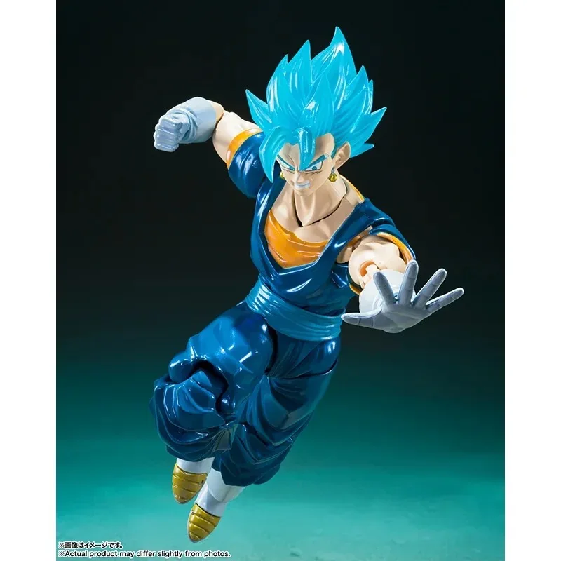 100 % Original Bandai S.H.Figuarts Super Saiyajin Gott Super Saiyajin Vegito Exklusive NYCC 2024 SHF Vegito Actionfigur Modellspielzeug