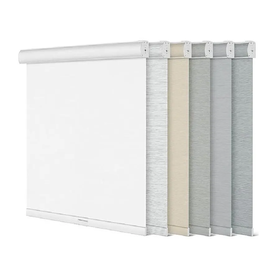Modern Window Solution! Sleek cordless blinds. No drill, easy install. Achieve a clean look & total privacy in any room.