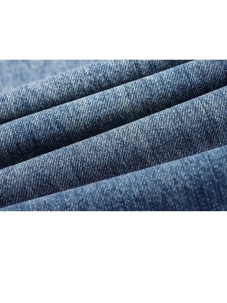 2025 Jeans a gamba larga dimagranti da donna vintage Pantaloni larghi a vita femminile alla moda Pantaloni da pendolarismo High Street