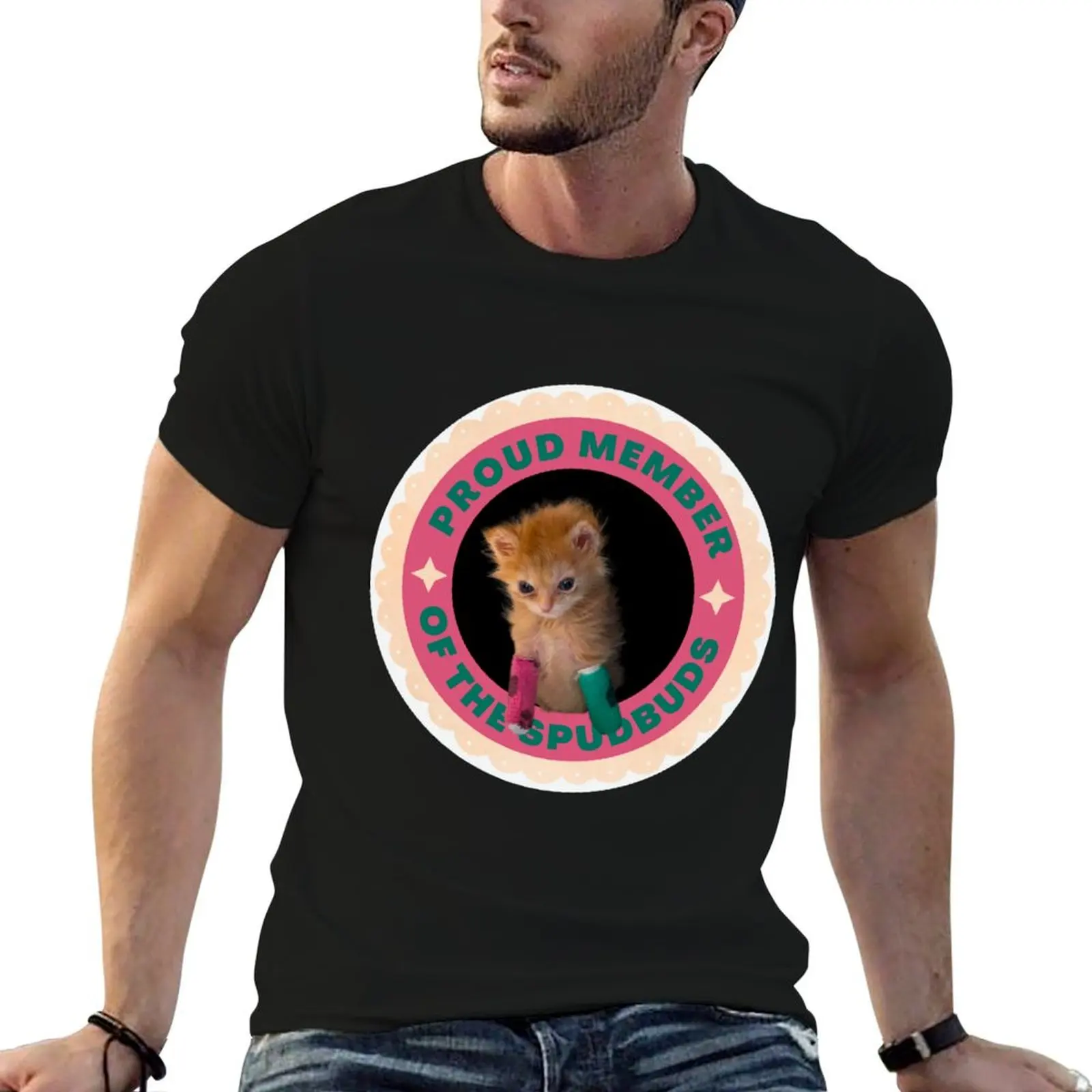 Proud Member of the Spudbuds T-Shirt croswit shirt man hippie clothes slim fit t shirts for men