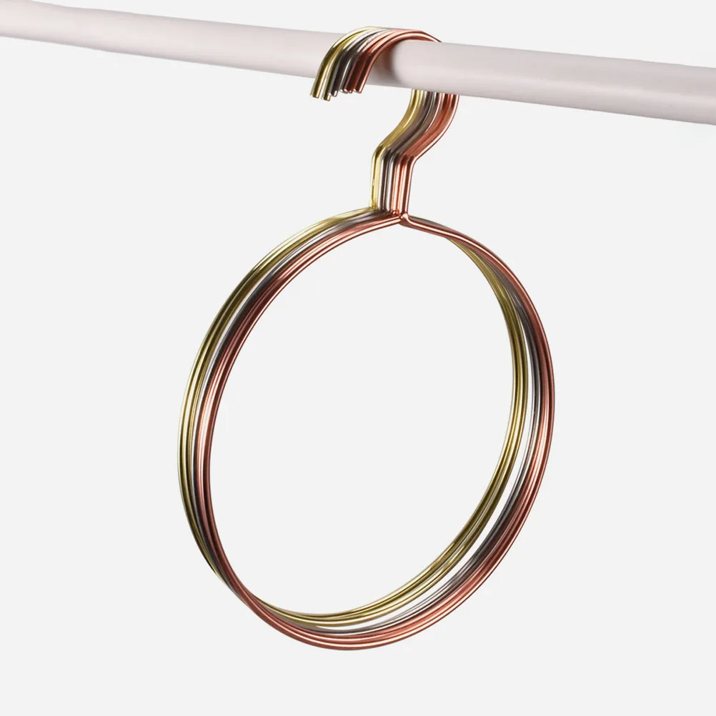 

2pcs Multi-Functional Hanger Household Tie Scarf Display Rack Clothes Drying Storage Rack Home Clothing Organizer