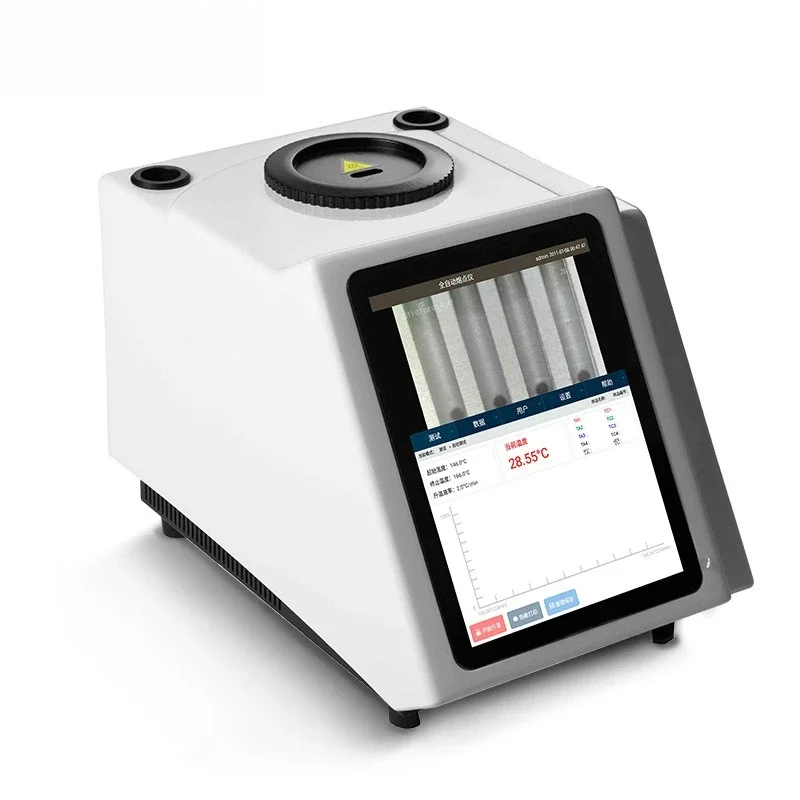 

Video Melting Point Meter Automatic Chemical Food Drug Dye Melting Point Tester Image Oil Powder Melting Point Meter