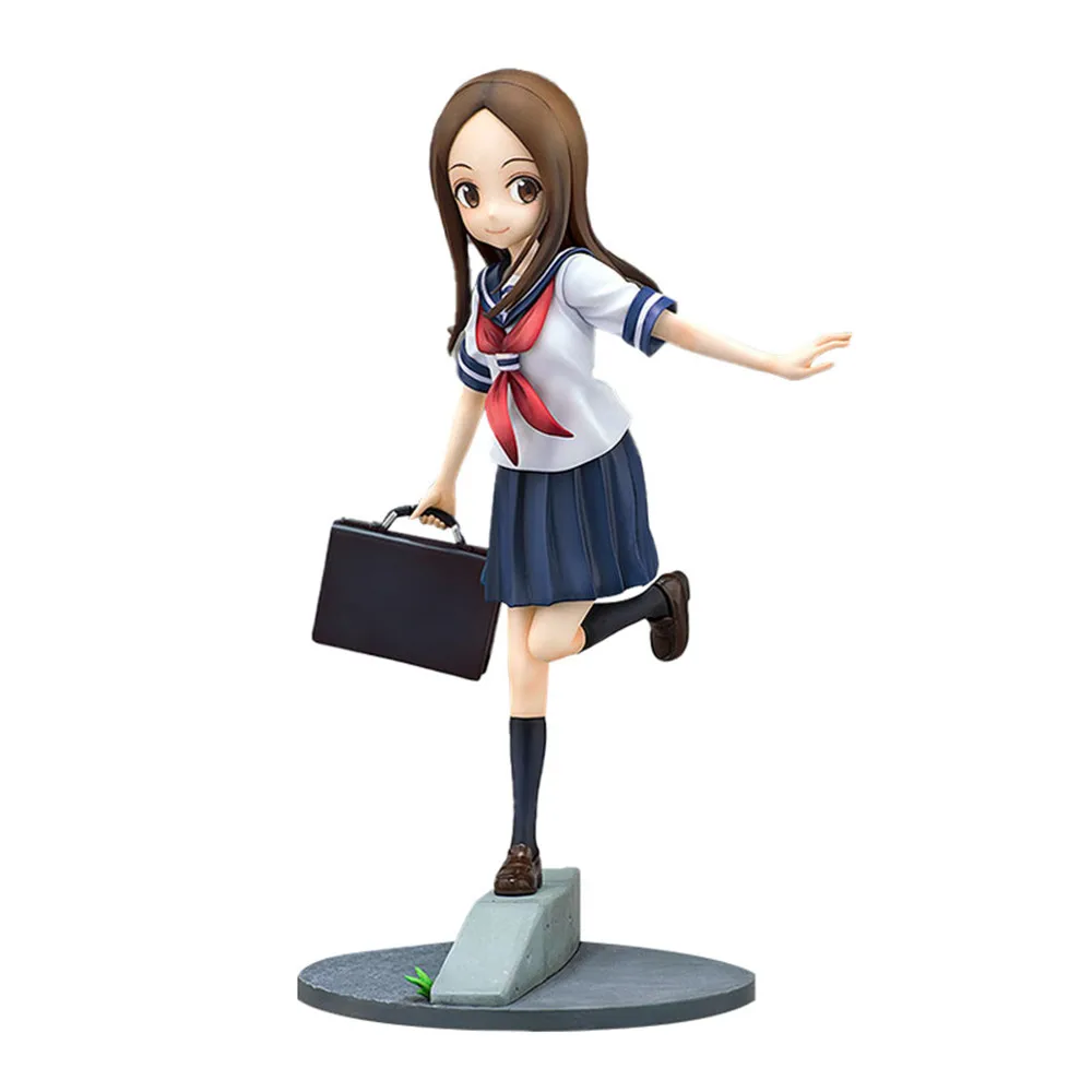 

High School Girl Anime Figure Prankster Koizumi 2 Home Road PVC Model Desktop Decoration Static Collectible Statues