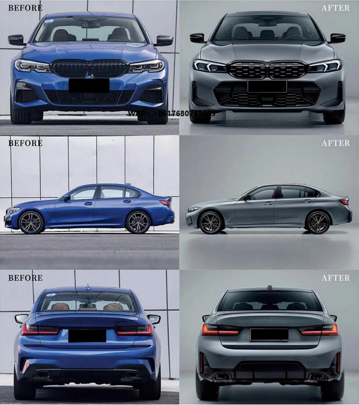 The Body Kit Is Suitable for 3 Series G20 Upgraded to the New Sports Appearance