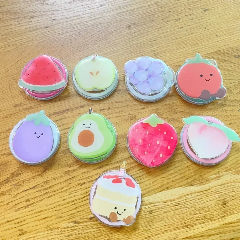 

For Magsafe Grip Tok Cute Magnetic Phone Holder Grape Fishing Pear Strawberry Watermelon Korean Griptok for IPhone 17 16 15 14