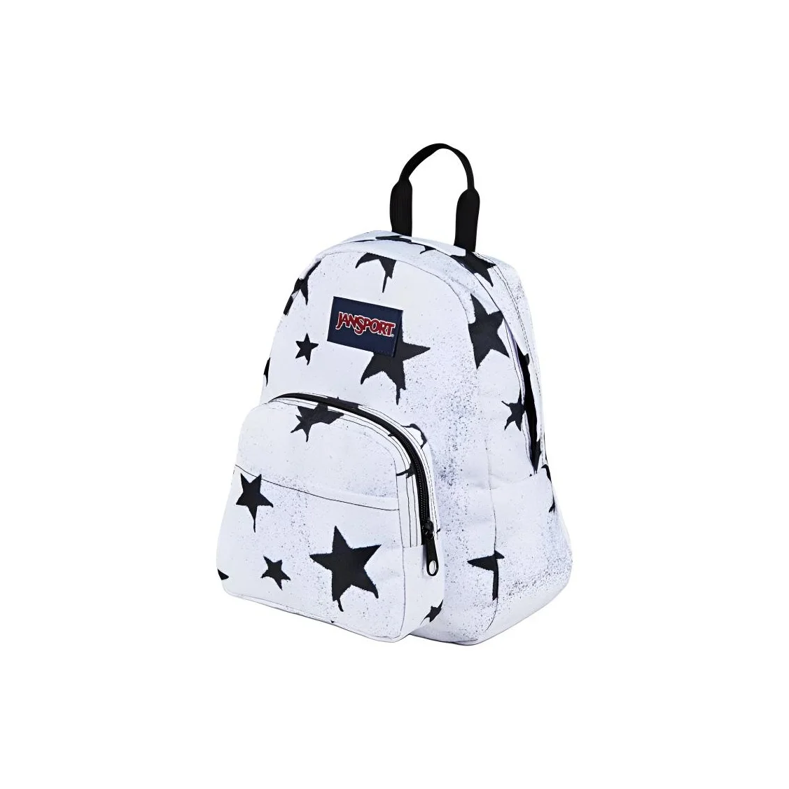 JanSport Zip Closure Backpack Mini Women's White & Black JS00TDH6LK0