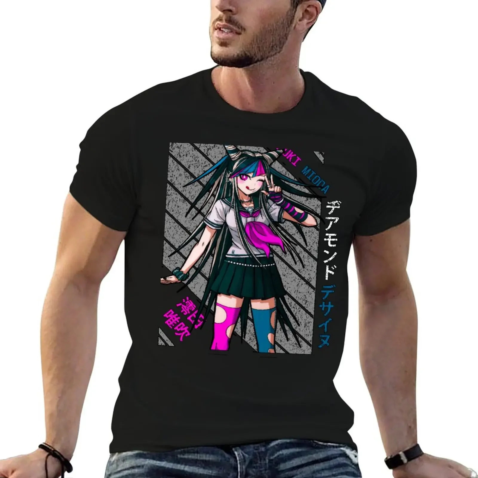 

Ibuki Mioda - Super DanganRonpa 2 T-Shirt shirts graphic tees kawaii clothes plus sizes anime clothes mens t shirts top quality