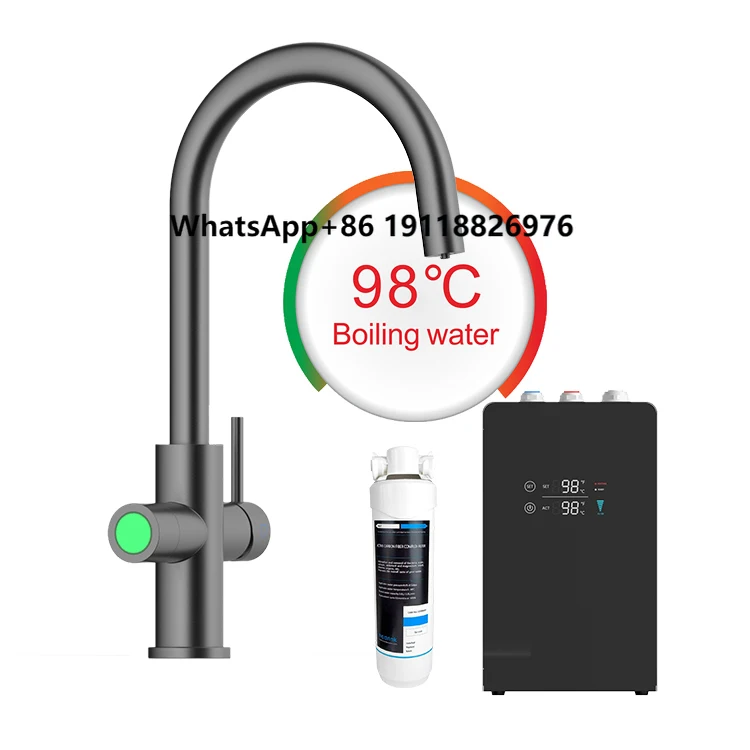 

Iwater Home Touch электронный светодиодный светильник под раковиной мгновенный кипячение и фильтрованный очиститель воды кухонный кран