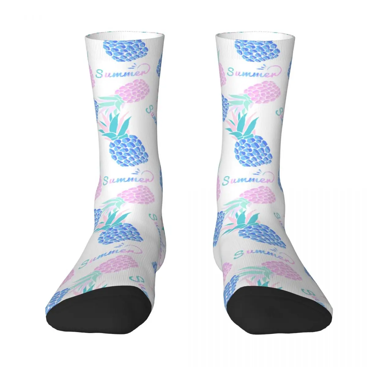 Dream Of ananas – chaussettes unisexes pour adultes, chaussettes pour hommes et femmes, simples, géométriques, fantaisie, macarons