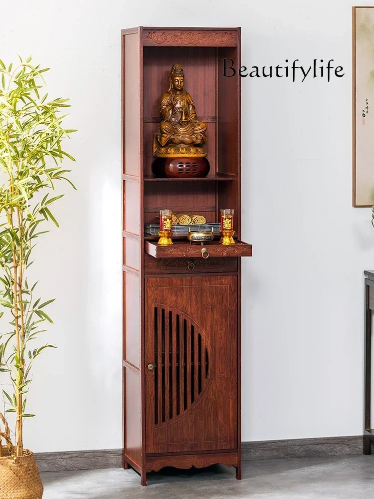 X Chinese Buddha Shrine Guanyin Clothes Closet Altar God Of Wealth Shrine Worship Altar Cabinet
