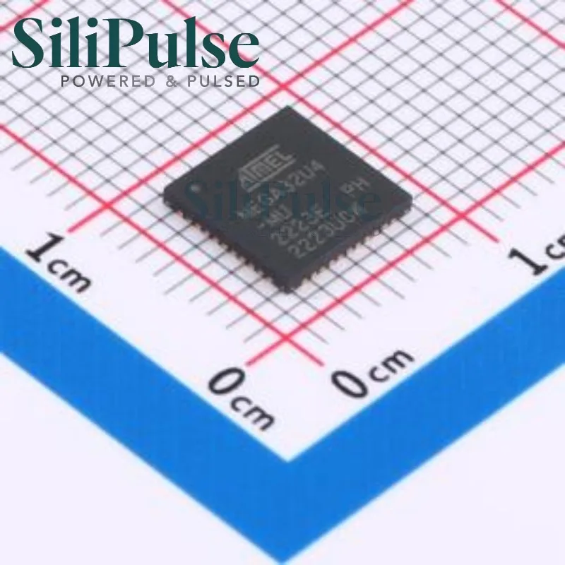(1/5pcs) ATMEGA32U4-MU VQFN-44-EP(7x7) 100% Original In Stock (MCU/MPU/SOC) 26 2.5KB AVR 32KB