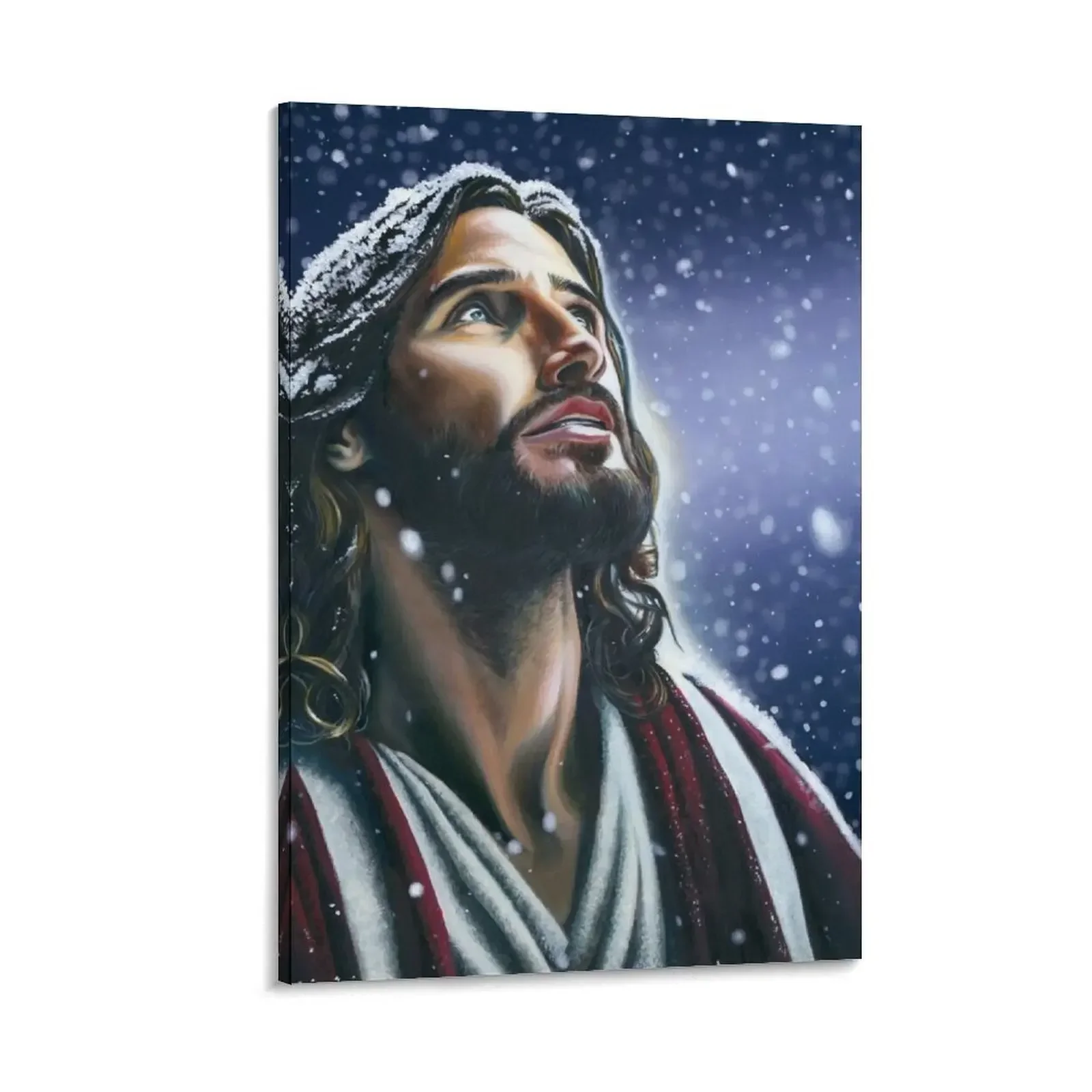 

Jesus in the Snow Canvas Painting poster mural Decoration bedrooms decor