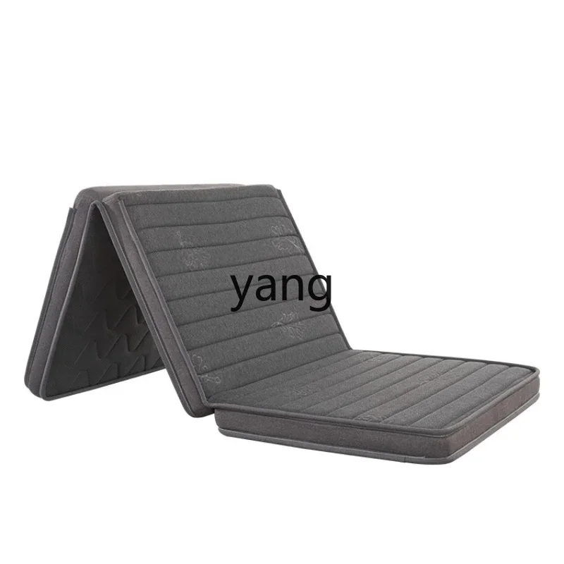 LTT, natural jute hard spine protection single student dormitory triple folding tatami mattress