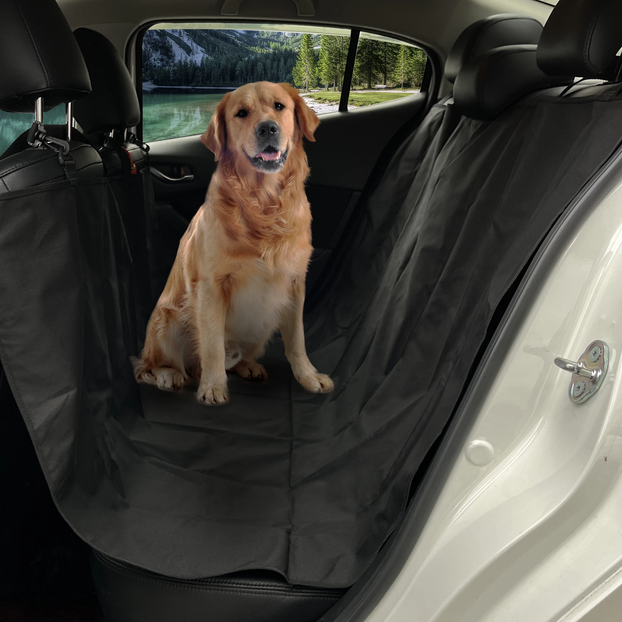 UXCELL Dog Car Rear Seat Cover Cushion Pet Waterproof  Rear Seat Mat Protection Pad Cat and Dogs Travel Safety Accessories