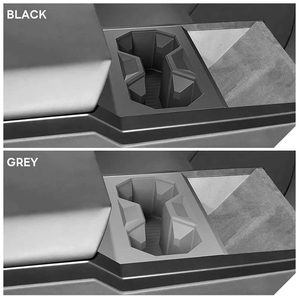 Titular Organizador Bebida Silicone para Tesla, Insert Console Center, Interior Upgrade Acessórios, Tesla, 2024