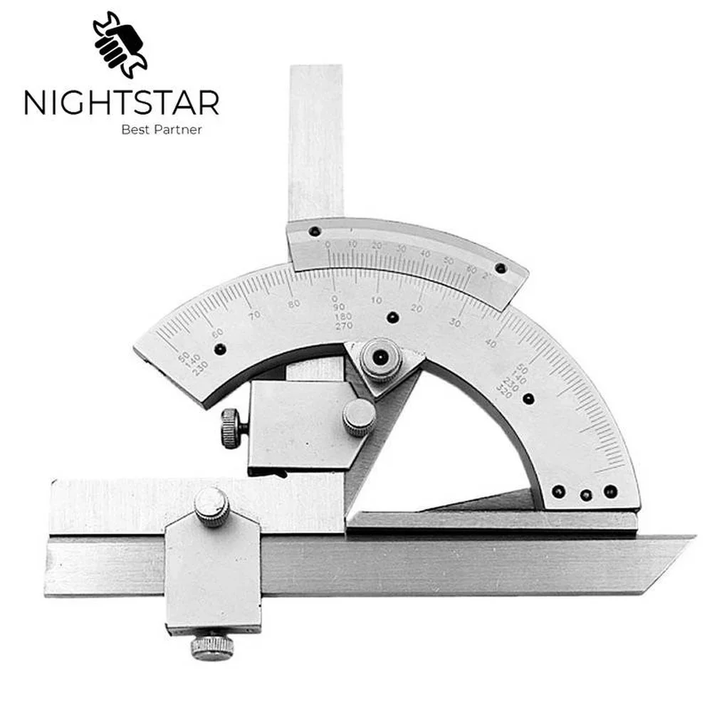 Rapporteur d\'angle universel, outil de mesure d\'angle de précision de 0 à 320 degrés