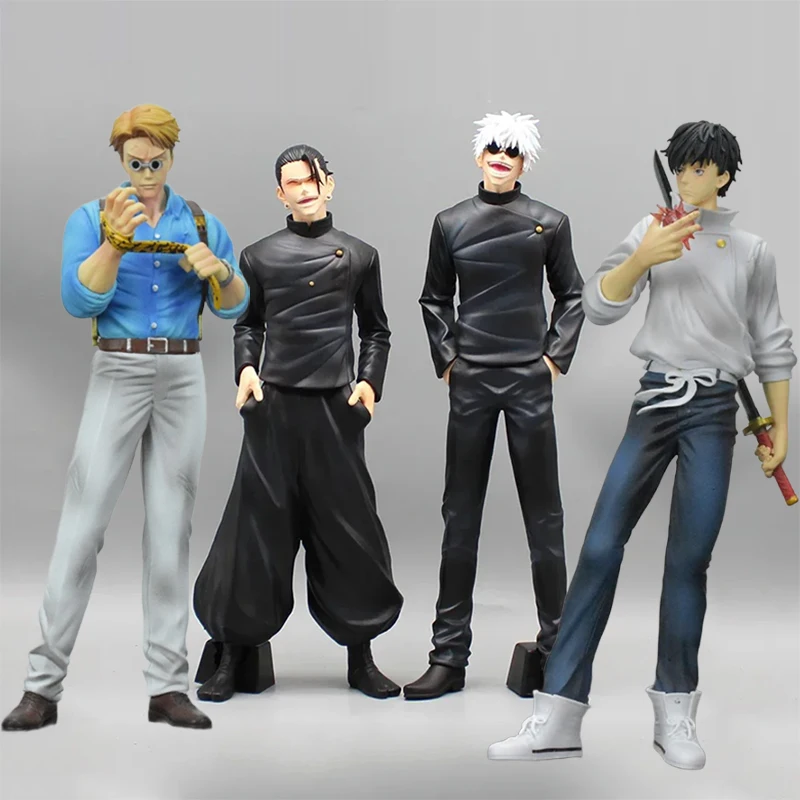 

Cartoon Toji Fushiguro Action Figure Jujutsu Kaisen Nanami Kento Figure Anime Okkotsu Yuta JJK Statue Gojo/Geto Figurine Toys