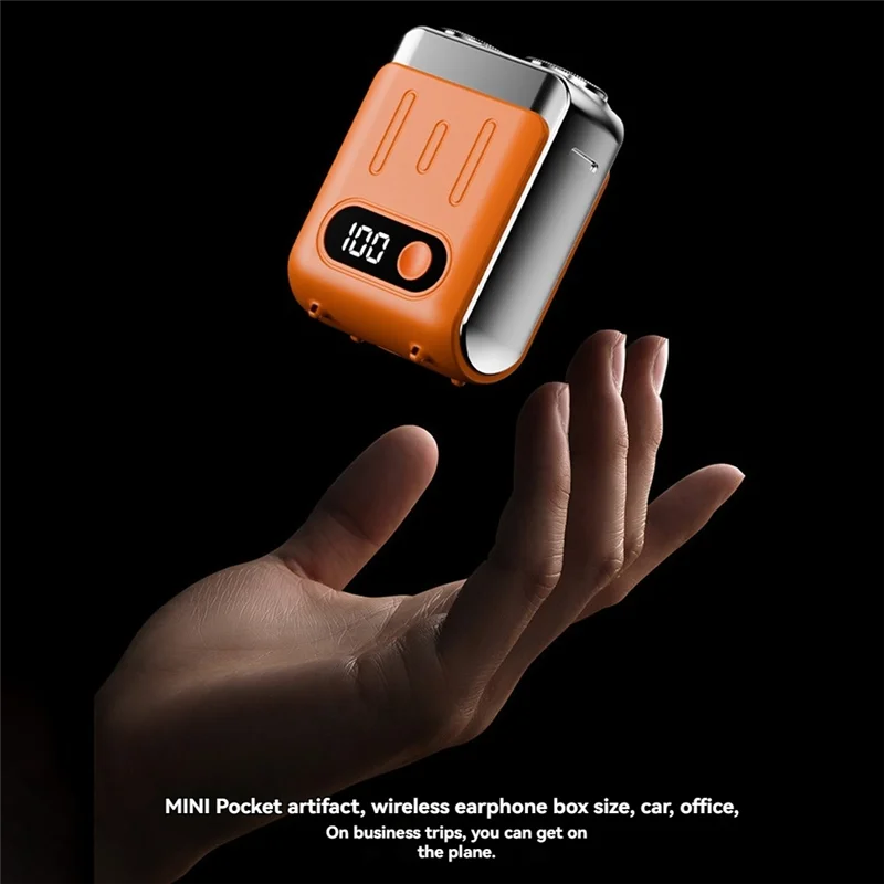 A16Z Tragbare Elektrische Rasierer Reise Trimmer Mit Digital Display Elektrische Bart Rasierer Rasieren Werkzeug Reise Rasierer