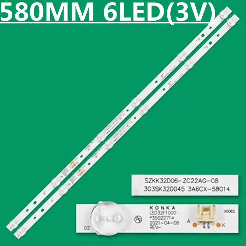 Neuer led streifen für led32f1000 led32e330c led32s1 led32e3300 led32k1000a k32j SZKK32D06-ZC22AG-08 303 sk320045 RF-BK320E30-0601S-07