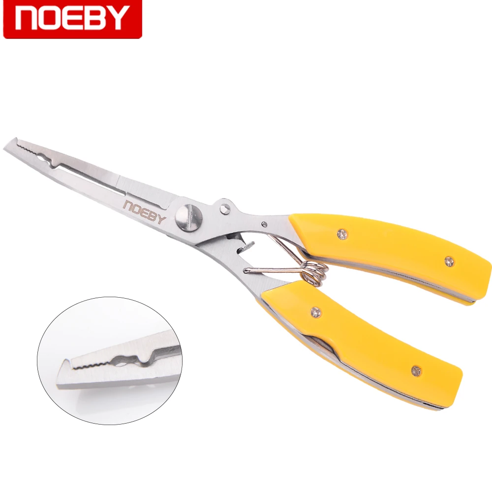 

NOEBY Fishing Pliers Stainless Steel Multifunctional Accessories Plier Hook Plier Fishing Tools Accessories