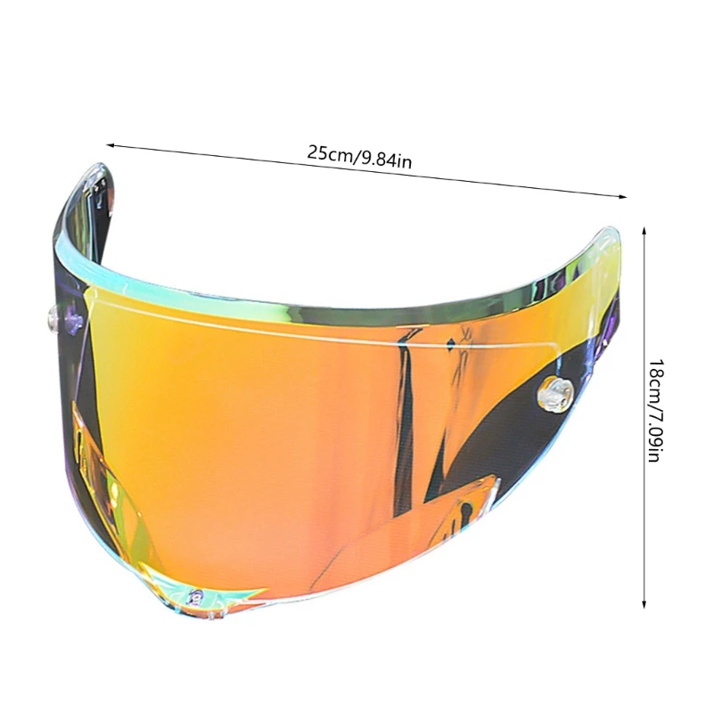 G7NA Motorcycle Visor Shield Scratchproof Wind Shield for Pista RR corsa Full Face Visor Lens