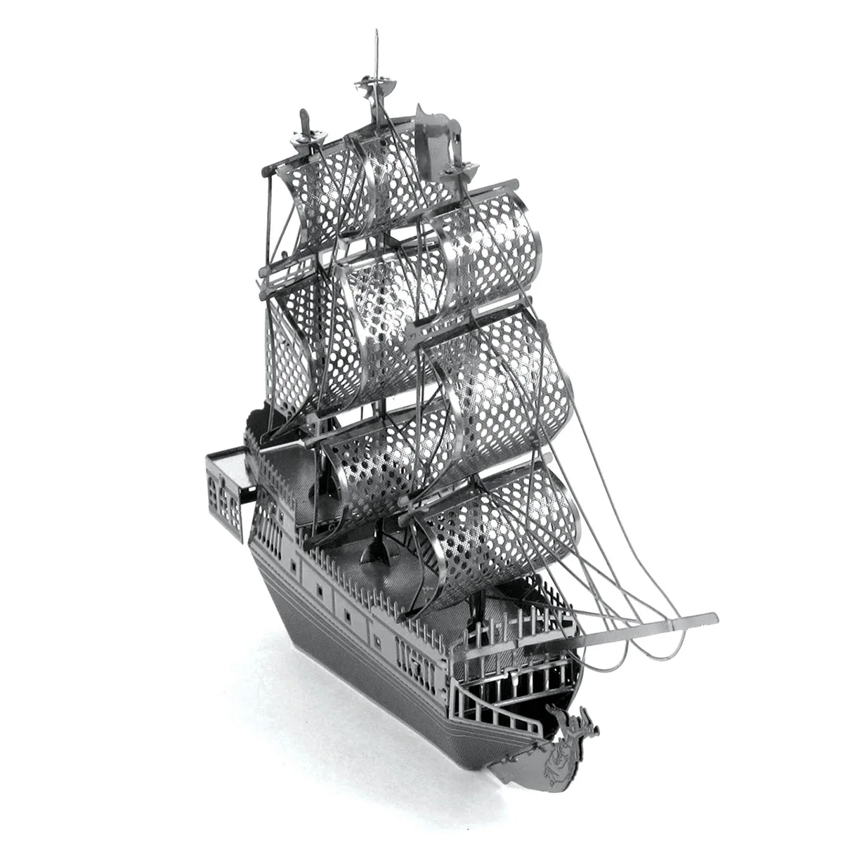 เรือ 3D โลหะปริศนาชุด DIY เลเซอร์ตัดปริศนาจิ๊กซอว์ของเล่นสําหรับเด็ก