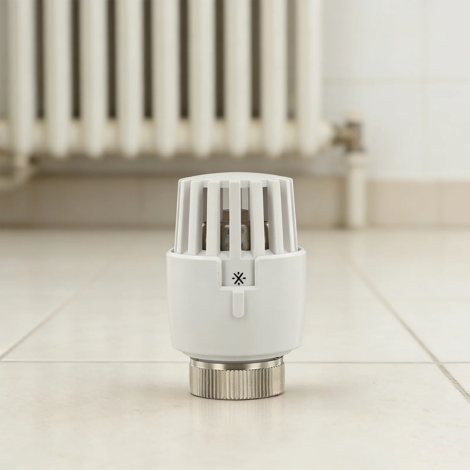 Bathroom Heating M30*1.5 Thermostatic Head Quick Setup Heating Solution Radiator M30x1.5 Valve Easy Installation