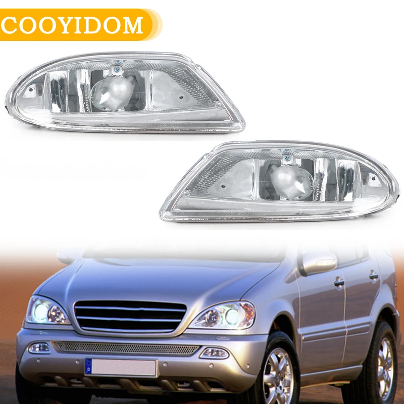 Car Fog Light Lamp For Mercedes For Benz W163 ML ML350 ML500 ML430 ML320 ML55 For AMG 1638200428 1638200328 Assembly