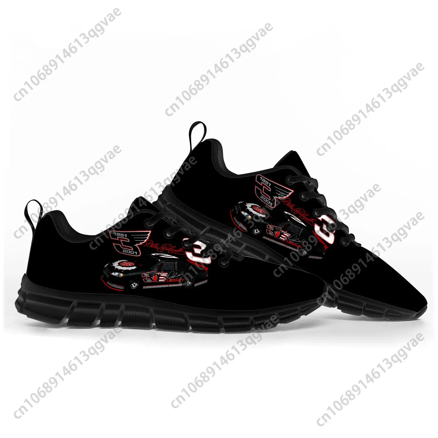Dale Number 3 Earnhardt Furry Sports Shoes Mens Womens Customized Sneakers Shoe High Quality Couple