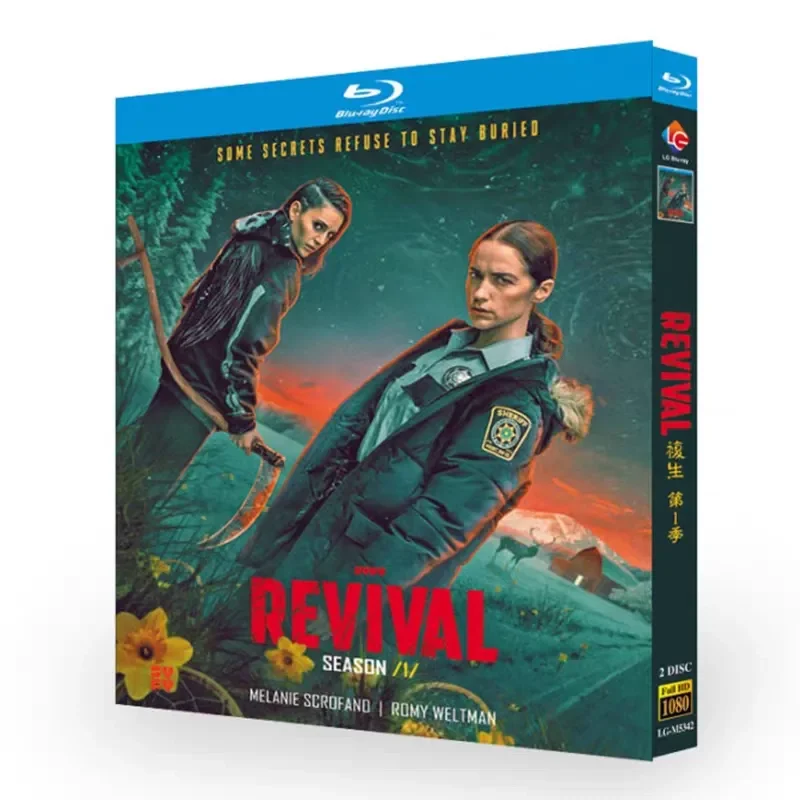 

Blu-ray High Definition American Drama Resurrection Season 1 BD Disc Box Set with Chinese and English Traditional Subtitles