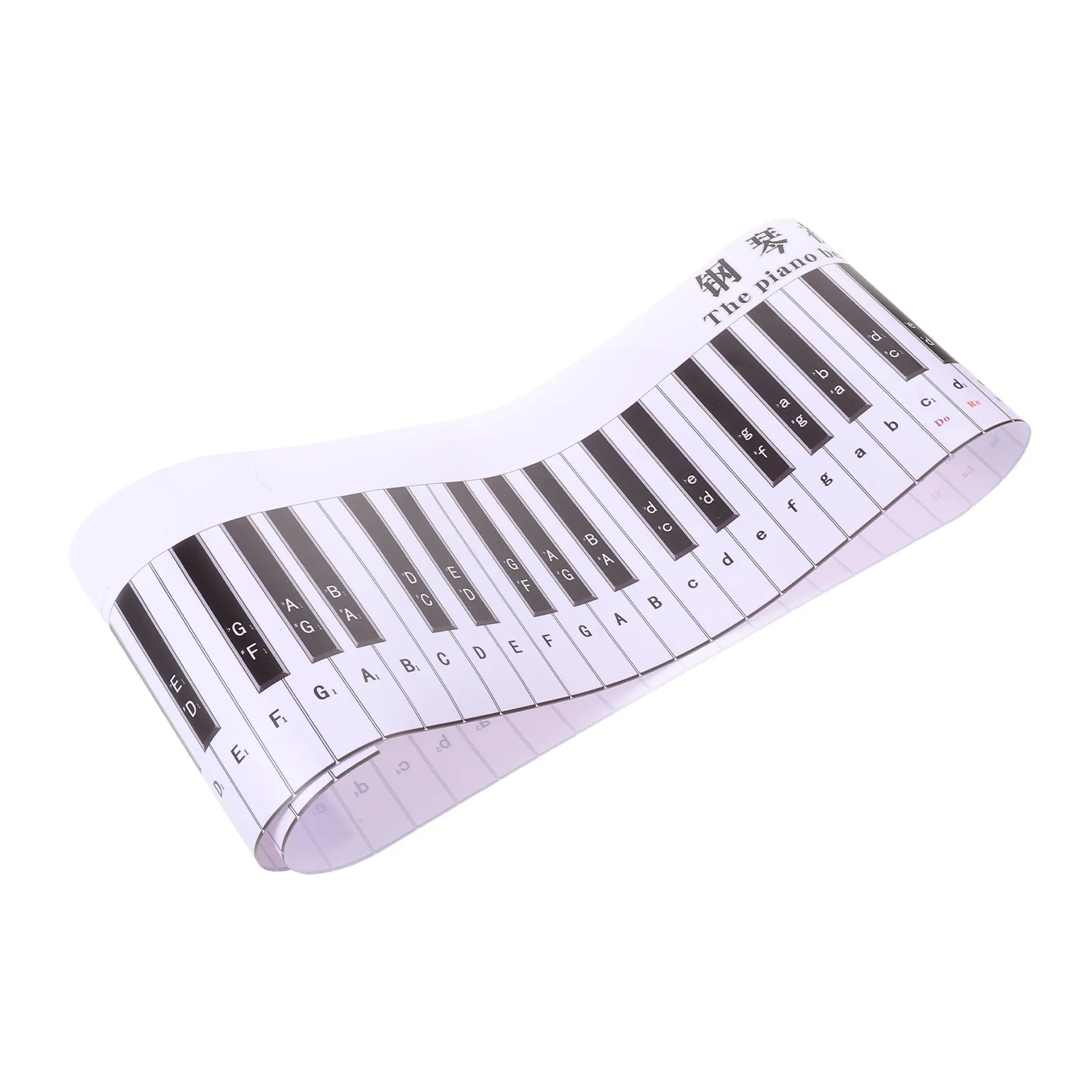 88-Key Piano Fingering Training Mat Portable Keyboard Finger Exercise Pad Waterproof Piano Practice Pad for Beginners Travel