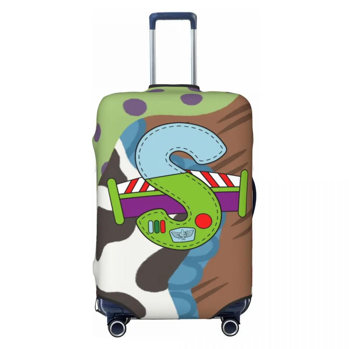 

Custom T-Toy S-Story Suitcase Cover Washable Luggage Covers Protector for 18-32 inch