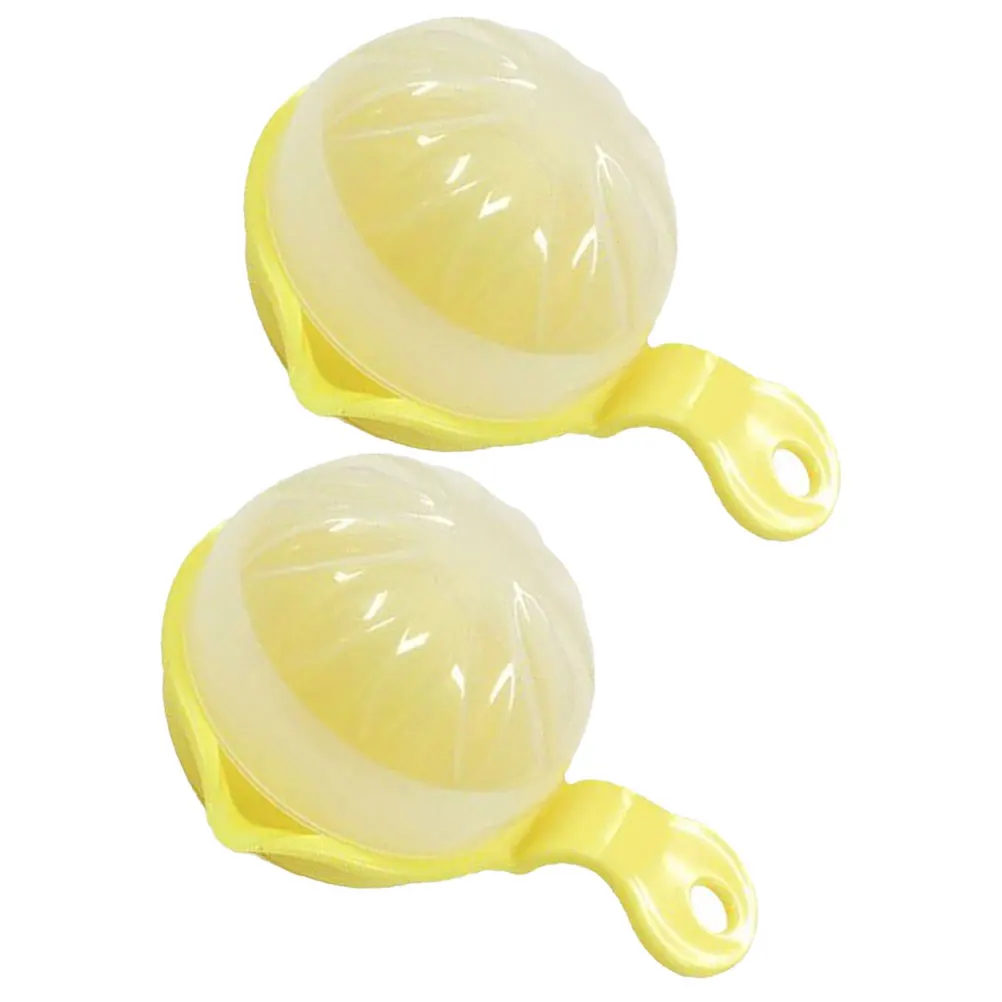 

2Pcs Lightweight Manual Citrus Juicer PP Material Easy Grip Handle Fresh Juice Extractor for Home and Travel