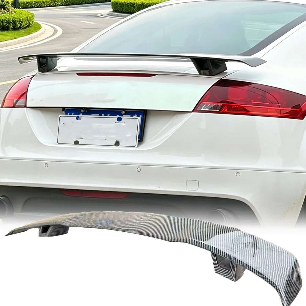 

Suitable for Audi TT TTS TTRS MK2 high-quality carbon fiber exterior accessories rear diffuser spoiler MK model rear spoiler