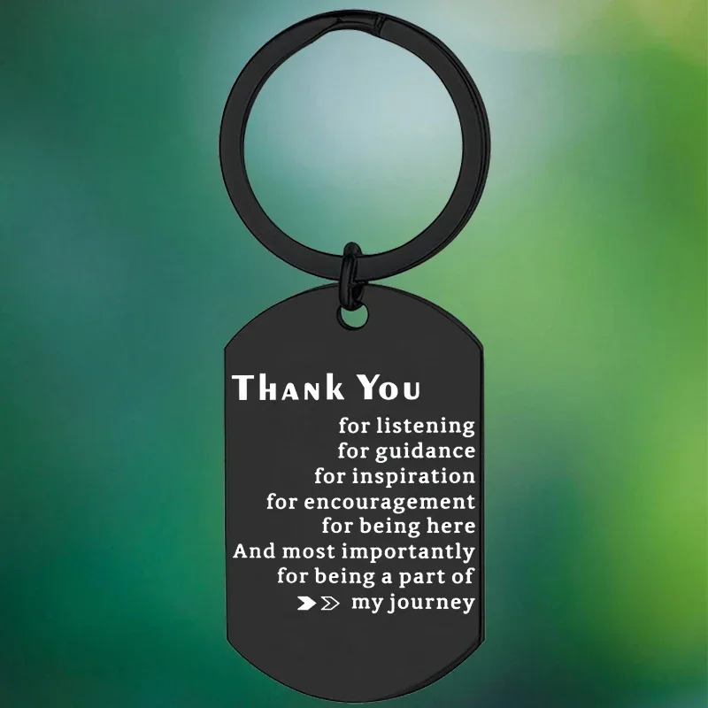 Thank You Keychain Boss Gift Key Chain Pendant Bosses Mentor Teacher Appreciation Gifts Coworker Leaving Gifts