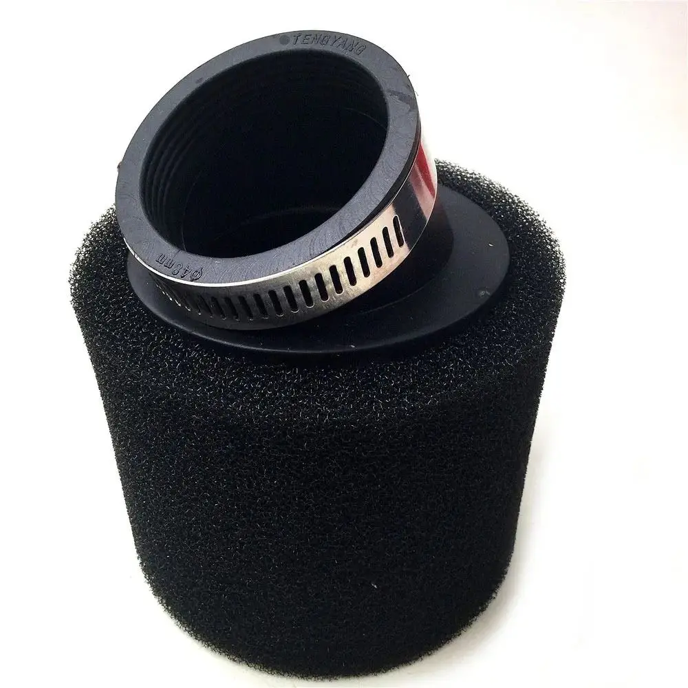 

1Pcs New Black Red Foam Air Filter 35/38/40/42/45/48mm Universal Dirt Pit Parts Straight Elbow Sponge Cleaner Moped Scooter