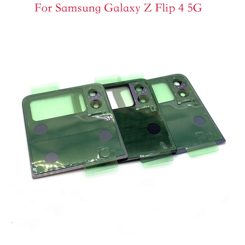 New For Samsung Galaxy Z Flip 4 5G Battery Back Cover Door Housing Replacement Repair Parts Case For Galaxy Z Flip4 zflip4